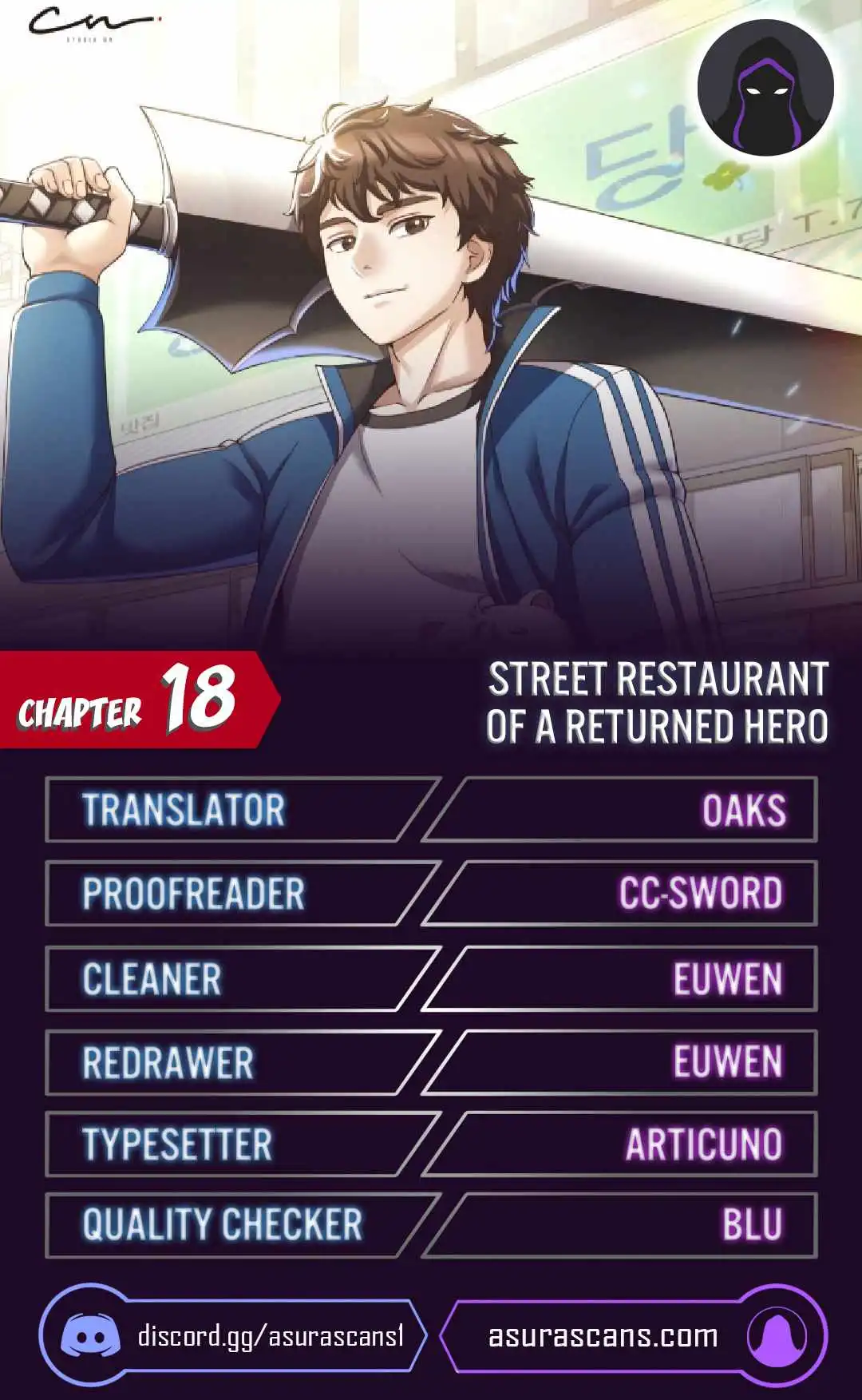 Street Restaurant of a Returned Hero Chapter 18 1